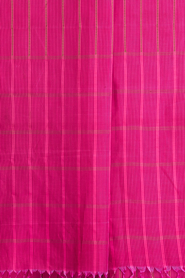 Thuthiripoo Stripe Silcot Pink