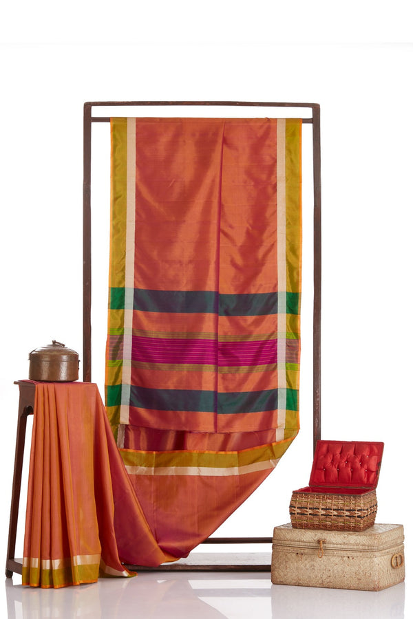 Fancy Pallu Bronze