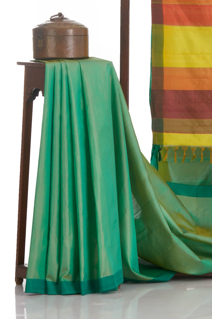 Vidushii Saree Lt Green