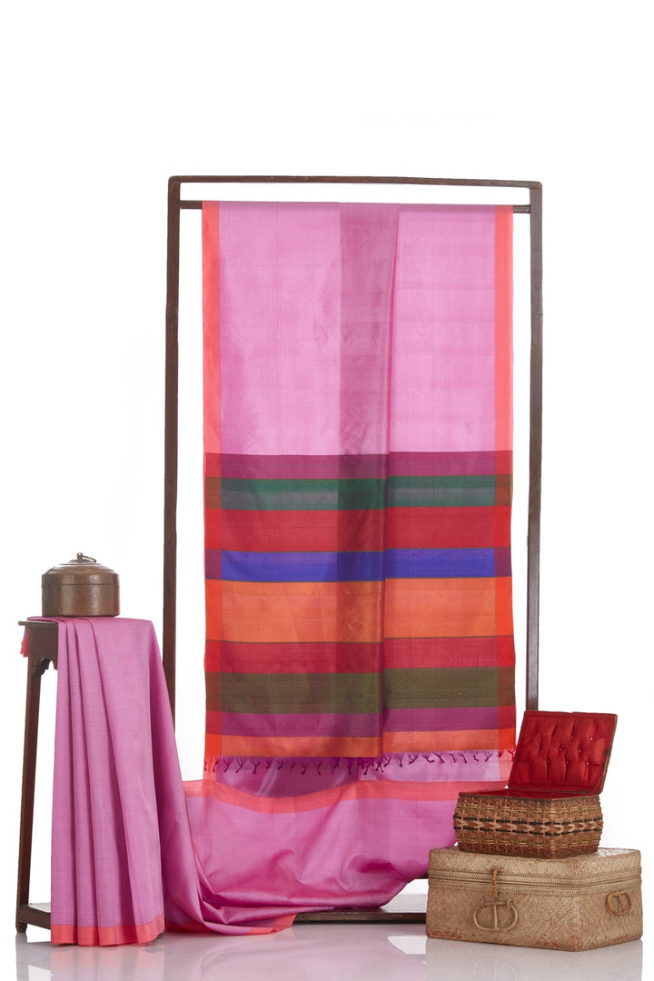 Vidushii Saree Old Rose